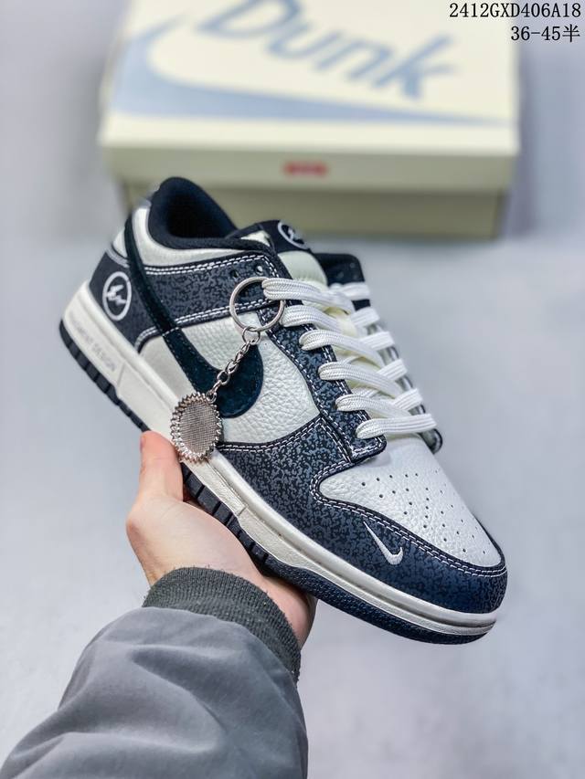 Nike Sb Dunk Low “闪电联名 暗纹黑勾” 周年高端定制 低帮休闲板鞋 定制鞋盒 大厂纯原品质出货 超高清洁度 皮料切割干净无任何毛边 细节完美