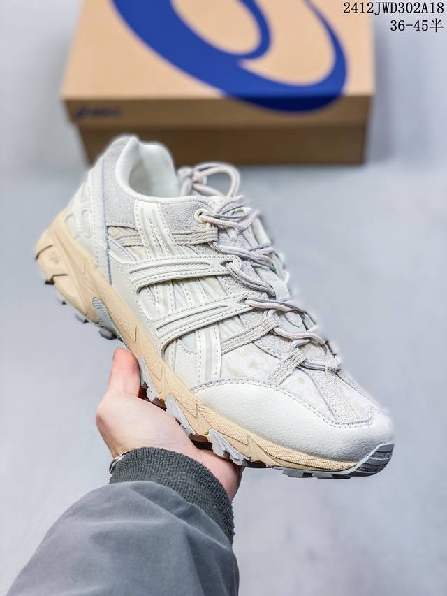 公司级asics Gel-Sonoma 15-50 亚瑟士系列山系风户外低帮休闲运动跑步鞋 Asics发布的gel-Sonoma 15-50系列新品，从外形来看