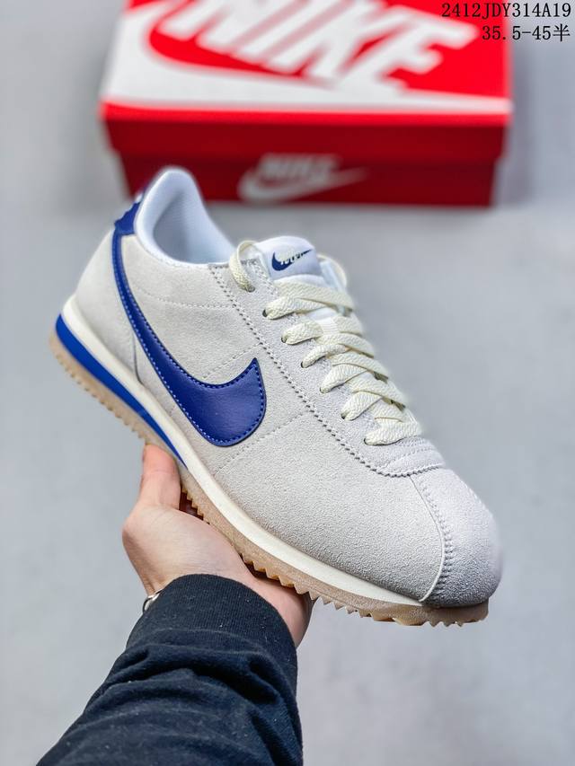 公司级nike Classic Cortez 耐克经典轻便舒适男子阿甘鞋休闲跑步鞋运动鞋 纯粹而执着的精神 使得cortez种在了一代人的心里 无论是否喜欢它复