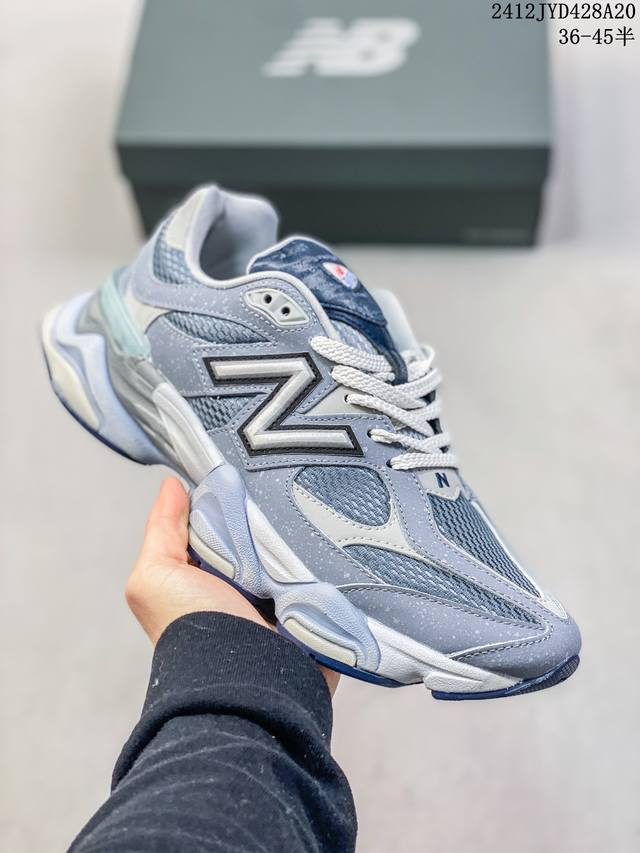 New Balance 9060 Nb9060 Workwear 新百伦9060 低帮 黄棕 男女同款 防滑耐磨低邦运动休闲鞋 鞋面使用了棕色麂皮做为主要材料，