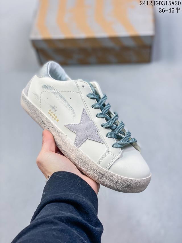 公司级 Golden Goose Deluxe Brand Sstar来自意大利db脏出天际的小脏鞋 潮复古板鞋，宋仲基欧巴各种剧照上脚~日常上脚~纯正的意大利 - 点击图像关闭