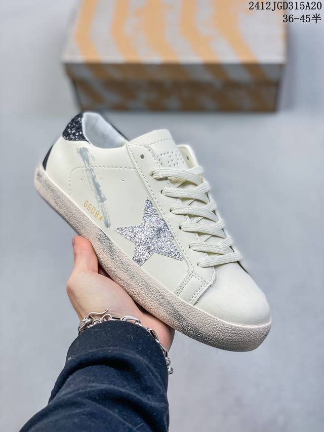 公司级 Golden Goose Deluxe Brand Sstar来自意大利db脏出天际的小脏鞋 潮复古板鞋，宋仲基欧巴各种剧照上脚~日常上脚~纯正的意大利