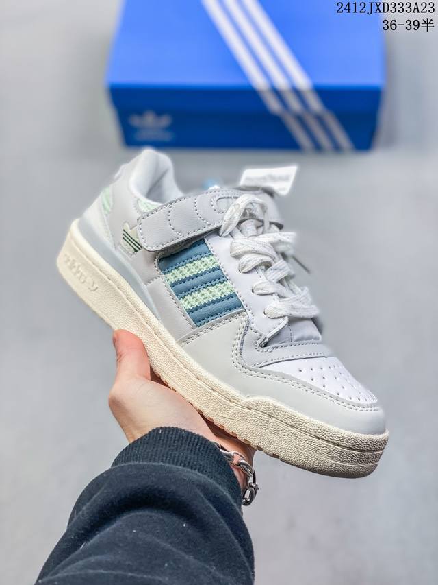 Ad Originals Forum 84 Low Classic 经典潮流低帮休闲鞋 上架实拍 诞生于1984年的经典复古篮球鞋adidas Original