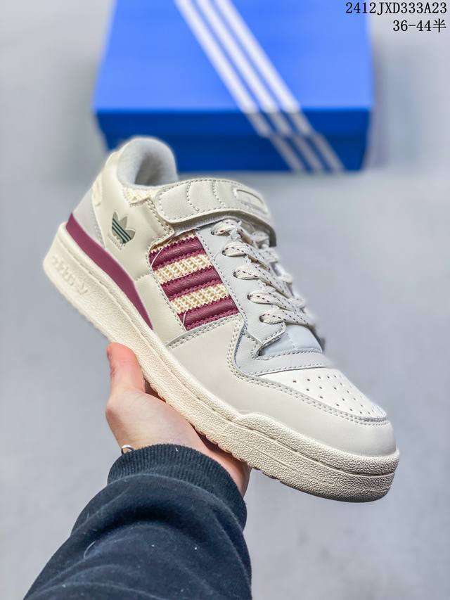 Ad Originals Forum 84 Low Classic 经典潮流低帮休闲鞋 上架实拍 诞生于1984年的经典复古篮球鞋adidas Original