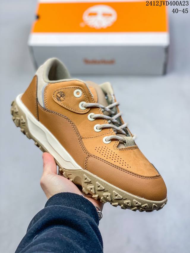 添柏岚天伯伦timberland 户外休闲时尚系列 广东大厂出品 全新工艺升级 原盒原包装 面料采用意大利进口细纹牛皮搭配防臭防腐真皮乳胶鞋垫给您完美的穿着体验