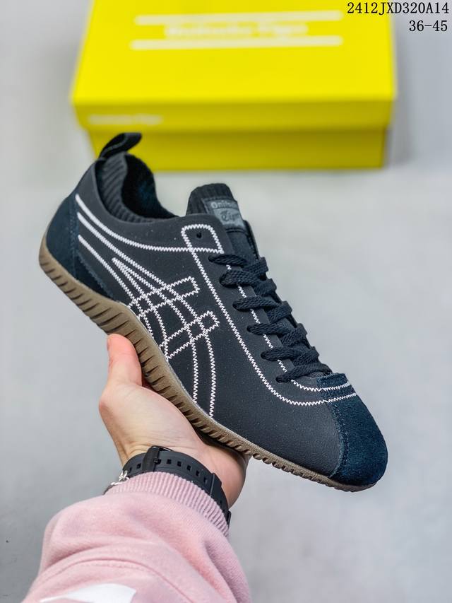 亚瑟士 Onitsuka Tiger鬼塚虎 Sclaw 轻便舒适 防滑耐磨透气支撑 低帮 生活休闲鞋 男女同款，复古美学极简风格，配色独具个性又超级好看。鞋口织