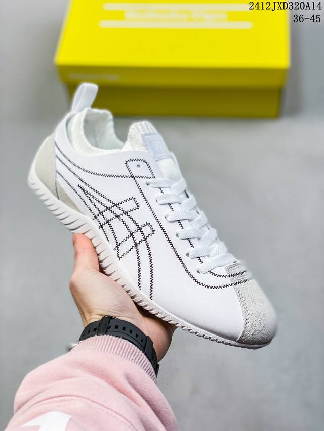 亚瑟士 Onitsuka Tiger鬼塚虎 Sclaw 轻便舒适 防滑耐磨透气支撑 低帮 生活休闲鞋 男女同款，复古美学极简风格，配色独具个性又超级好看。鞋口织