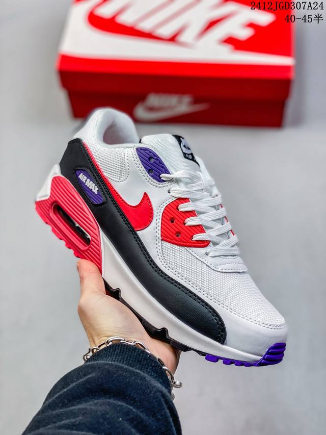 公司级nike Air Max 90初代系列低帮复古气垫百搭休闲运动慢跑 尺码：36-45半 编码：12Jgd307A24