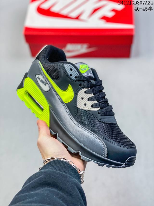 公司级nike Air Max 90初代系列低帮复古气垫百搭休闲运动慢跑 尺码：36-45半 编码：12Jgd307A24