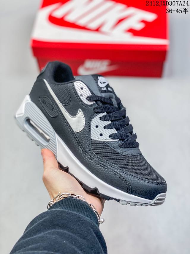 公司级nike Air Max 90初代系列低帮复古气垫百搭休闲运动慢跑 尺码：36-45半 编码：12Jxd307A24