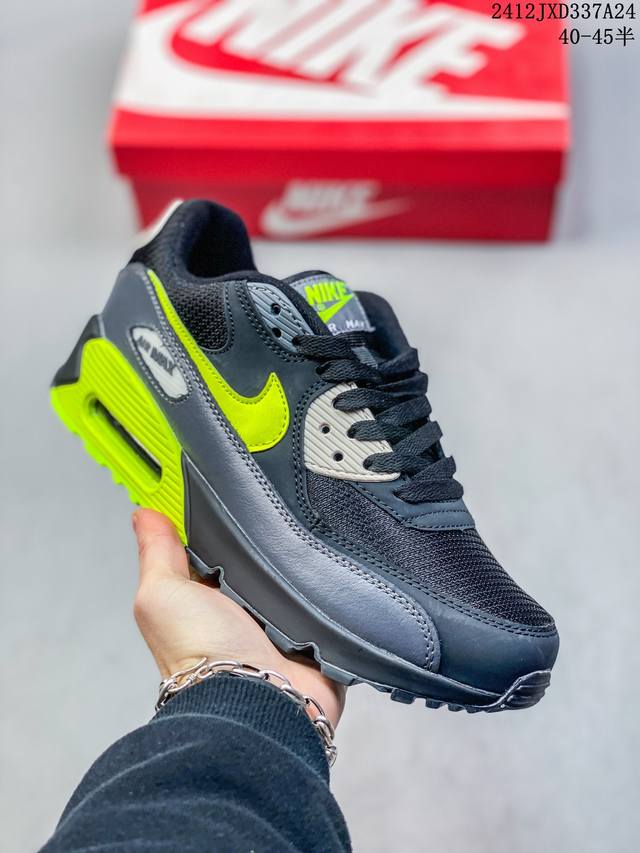 公司级nike Air Max 90初代系列低帮复古气垫百搭休闲运动慢跑 尺码：36-45半 编码：12Jxd337A24