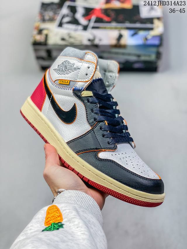 耐克nike Air Jordan 1 Mid“ Aj1 乔1代 乔丹一代 中高帮经典复古文化休闲运动篮球鞋采用头层皮与牛剖革鞋面材质#中底注胶 Id：12Jh