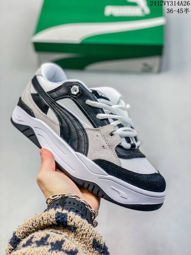 福利套现特价 彪马puma 180 Corduroy复古厚底撞色面包鞋运动休闲鞋 396025 01 码数：36 37 37.5 38 38.5 39 40 4