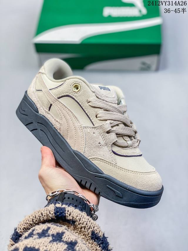 福利套现特价 彪马puma 180 Corduroy复古厚底撞色面包鞋运动休闲鞋 396025 01 码数：36 37 37.5 38 38.5 39 40 4