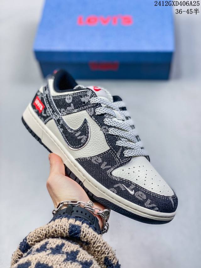 海外爆款限量发售！公司级 Nike Sb Dunk Low“北面蛇年系列 黑白黑勾” 周年高端定制 低帮休闲板鞋 定制鞋盒 大厂纯原品质出货 超高清洁度 皮料切