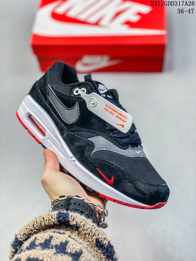 Nike耐克 Air Max 1 Prm 男女子复古跑步运动鞋 Fb4959-121 尺码：36-47 编码：12G 317A26