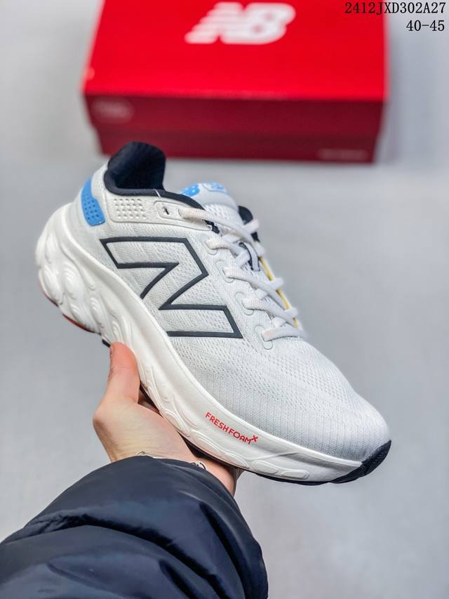 公司级新百伦new Balance Nb Fresh Foam Evoz V2舒适耐磨低帮跑步鞋 实拍首发受到fresh Foam1080舒适骑行的启发 Evo