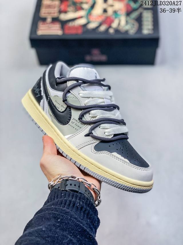 耐克 乔丹air Jordan 1 Low Aj1 乔1 乔丹1代aj1 解构绑带 双鞋带 低帮复古文化休闲运动篮球鞋。该鞋款从 1985 年元年款汲取设计灵感