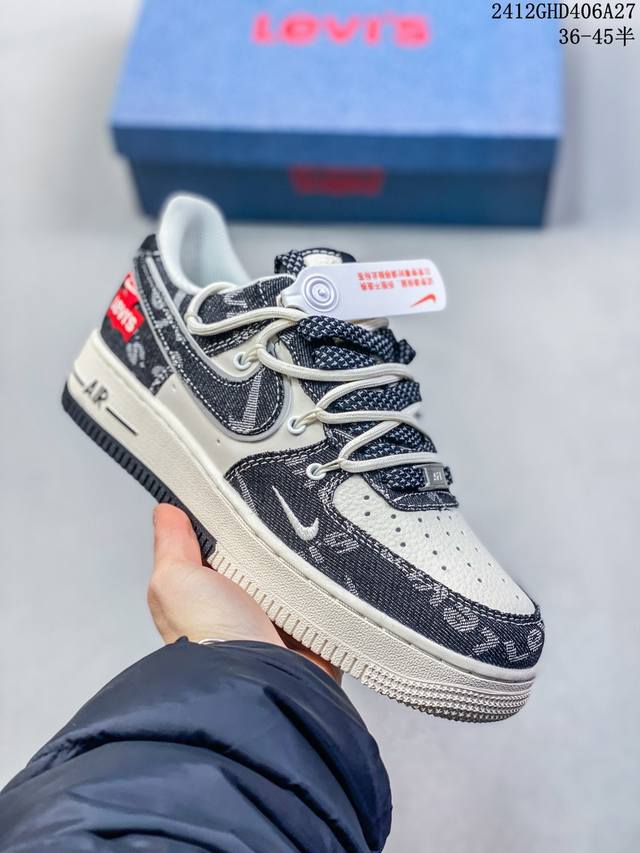 海外限量发售！公司级nike Air Force 1 '07 Low “蛇年限定 灰黑蛇鳞”空军一号 低帮 运动鞋 休闲鞋 折边针车 工艺难度大 原楦头原纸板