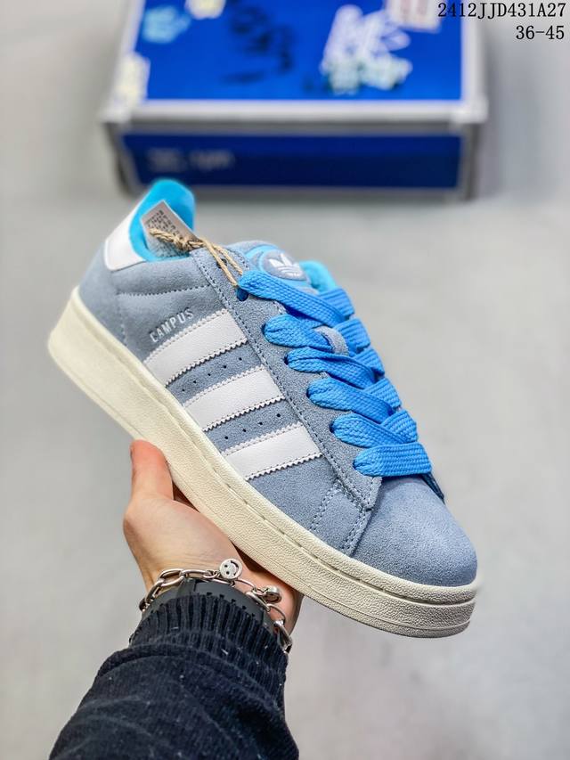 Adidas Originals Campus 00S 阿迪campus潮流复古休闲板鞋adidas Campus系列，生生不息的经典之作初次问世于篮球赛场，后