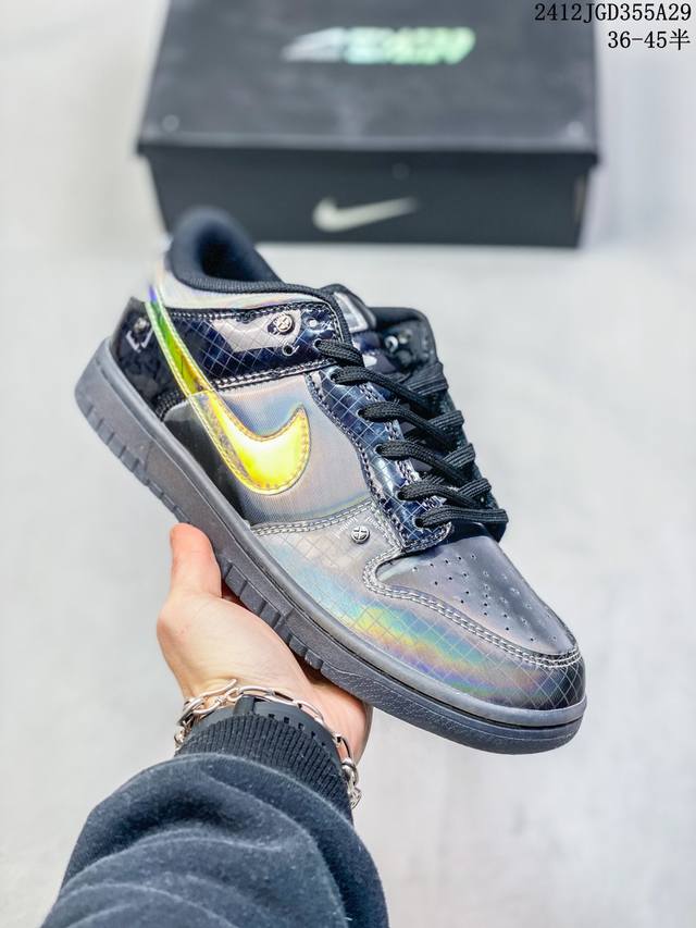 真标 耐克 Nike Dunk Low 板鞋 Sb系列经典百搭休闲运动板鞋，时尚滑板鞋。加厚鞋舌的填充，使舒适性大大提升，同时也更方便穿脱中底部分则加入了脚感柔