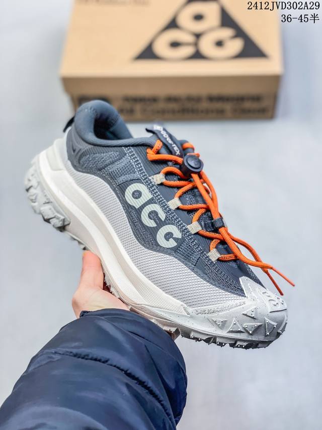 公司级nk Acg Mountain Fly 2 Low 外户登山列系越跑低帮休闲动运徒步鞋 新全户外鞋款mountain Fly 新全来袭 该款鞋沿袭前代高帮