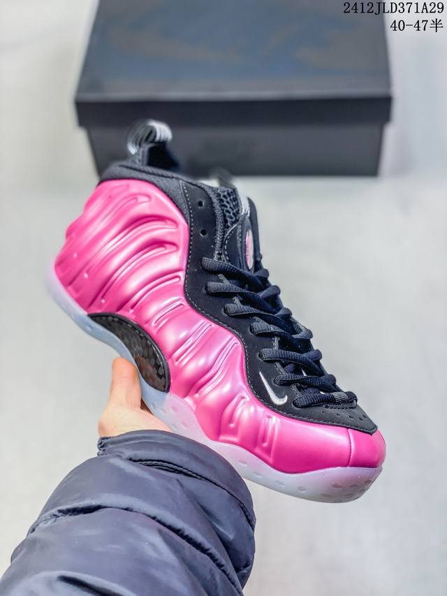 公司级耐克nike Wmns Air Foamposite Pro Nba球星安芬尼 哈达威签名喷泡一代中帮休闲运动文化篮球鞋 货号:314996-602 尺码