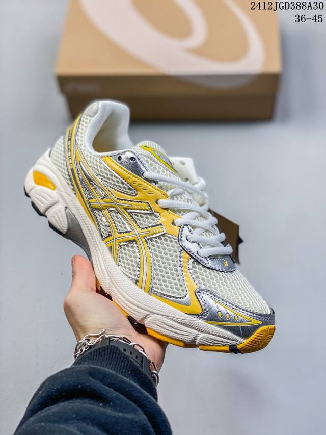 双y2K复古老爹鞋亚瑟士 Asics Gt-2 系列gel技术嵌件运动鞋缓冲户外运动休闲慢跑鞋。鞋型沿用 2000 年代中期至 2010 年代末期asics 广