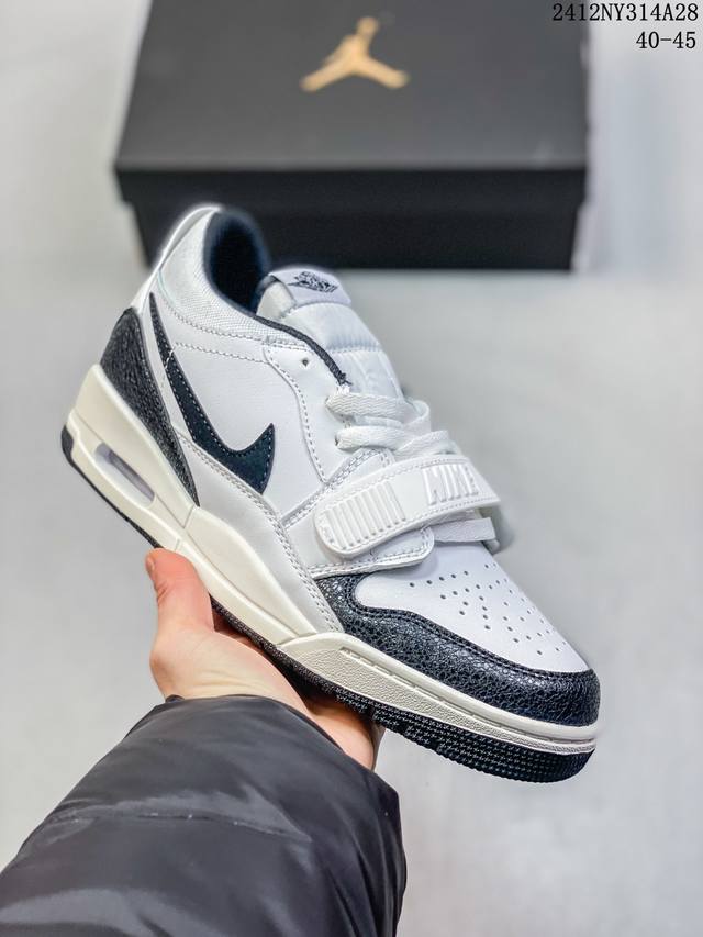 真标nike Air Jordan Legacy 312 Low耐克乔丹三合一混合版本低帮文化休闲运动篮球鞋 货号:Fq7827-110 尺码:40-45 Id