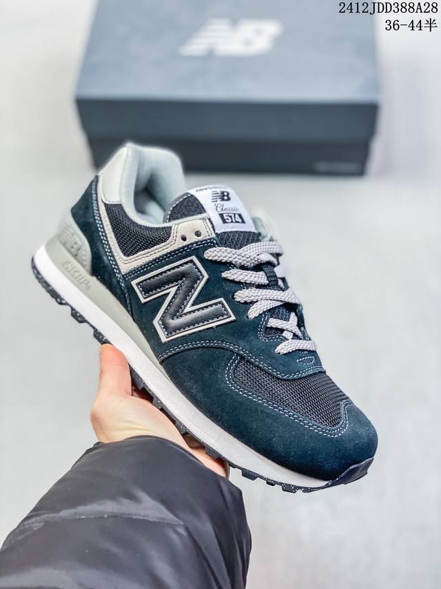 Nb 574 新百伦 New Balance Nb 574系列舒适百搭复古拼接时尚休闲运动鞋。New Balance 的 574 具有识别性和持久流行性，从它作