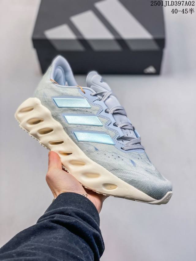 简介：公司级阿迪达斯 Adidas Switch Fwd M 阿尔法系列 公司级真标真爆 休闲运动套脚慢跑鞋 德国continental马牌橡胶外底 升级爆米花