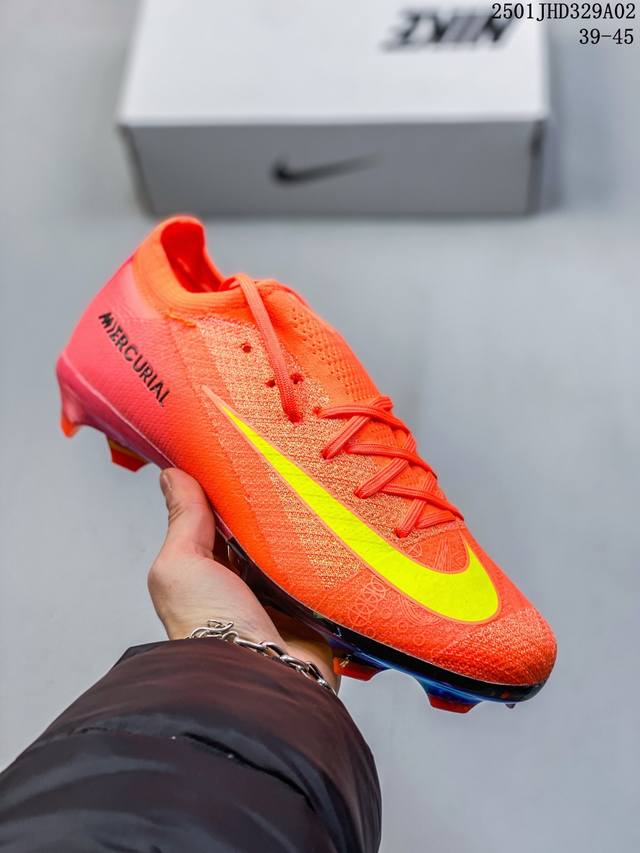 耐克 Nike Vapor 15 Academy Mercurial Dream Speed 耐克c罗系列男子人造草地足球鞋 训练鞋 长钉鞋底慢跑鞋。后跟搭载