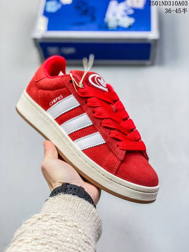 特价 阿迪达斯adidas Originals Campus 00S系列 面包风经典复古低帮百搭休闲运动板鞋 货号ih3281 01Nd310A03