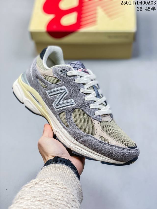 New Balance新百伦 联乘美国资深球鞋店铺 Ycmc X Nb新百伦new Balance Made In Usa M990V3 三代系列低帮美产血统经