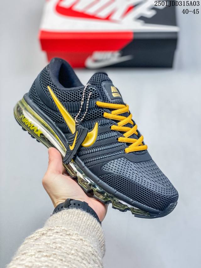 Nike Air Max 2017 全掌气垫鞋 大厂高规格跟单货 经典再现 三层编织鞋面搭载原厂气垫 配备超厚护脚透气防臭鞋垫 自信于专柜比较 最值得信任的保真