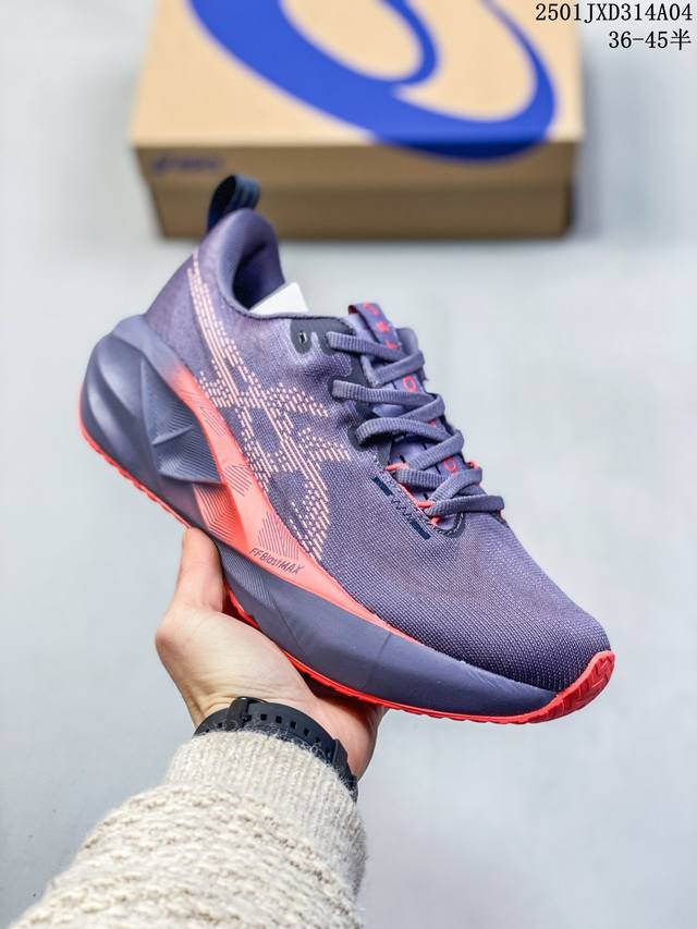 公司级asics Novablast 5 轻盈舒适 织物减震防滑耐磨透气 低帮 训练跑步鞋 货号:1012B765-500 尺码:36 37 37.5 38 3