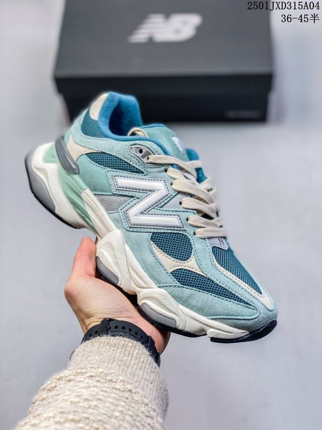 Joe Freshgoods X New Balance Nb9060 联名款 复古休闲运动慢跑鞋 鞋款灵感源自设计师本人对夏日的怀日回忆。鞋面大身由空间双格及