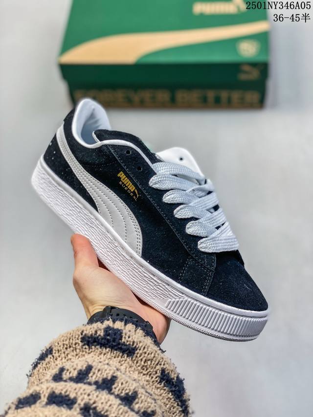 Puma Suede Xl复古单品 彪马 防滑耐磨低帮德训板鞋 货号: 3 205 02 尺码: 35 36 37 37.5 38 38.5 39 40 40.