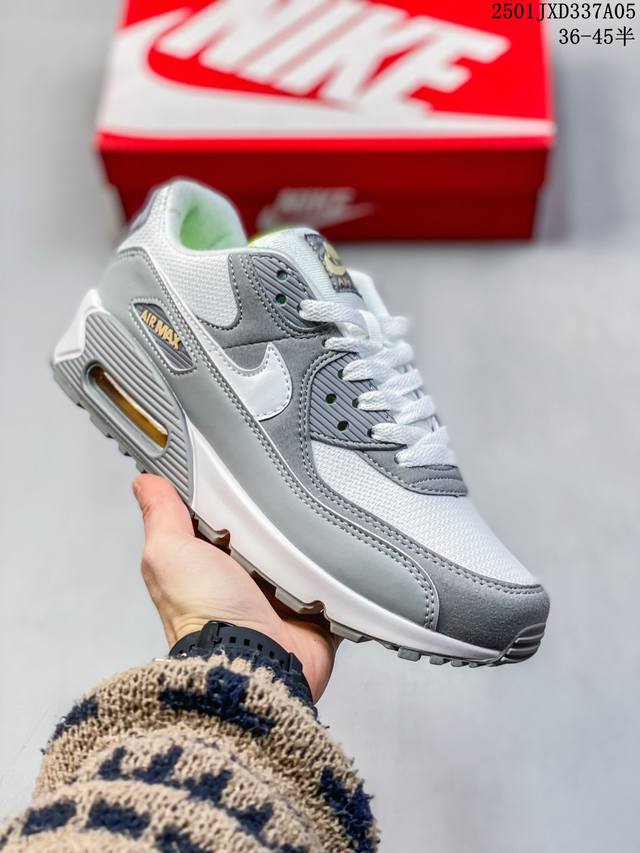 公司级nike Air Max 90初代系列低帮复古气垫百搭休闲运动慢跑 01Jxd337A05