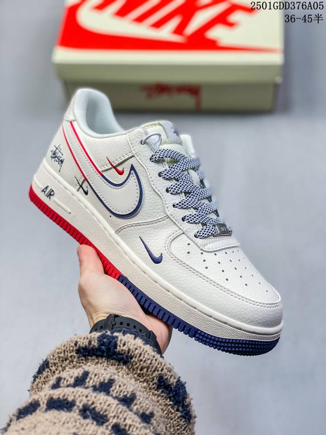 海外限量发售！公司级nike Air Force 1 '07 Low “Supreme蛇年限定 米白黑蛇鳞”空军一号 低帮 运动鞋 休闲鞋 折边针车 工艺难度大