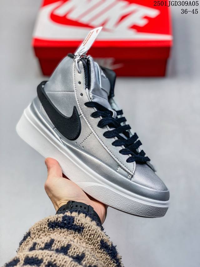 Nike Blazer Phantom Low 开拓者 百搭单品高帮 突出新时代更加张扬的潮流感 符合当下潮流意趣 货号：Fn5820 106 尺码：36 36