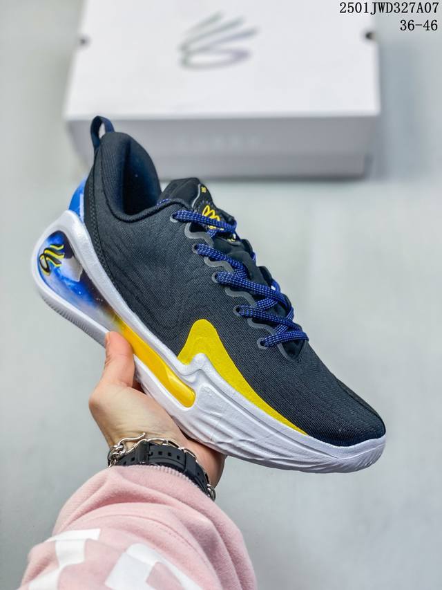 Under Armour Curry Flow 12 安德玛ua库里十二代低帮实战篮球鞋 01Jwd327A07