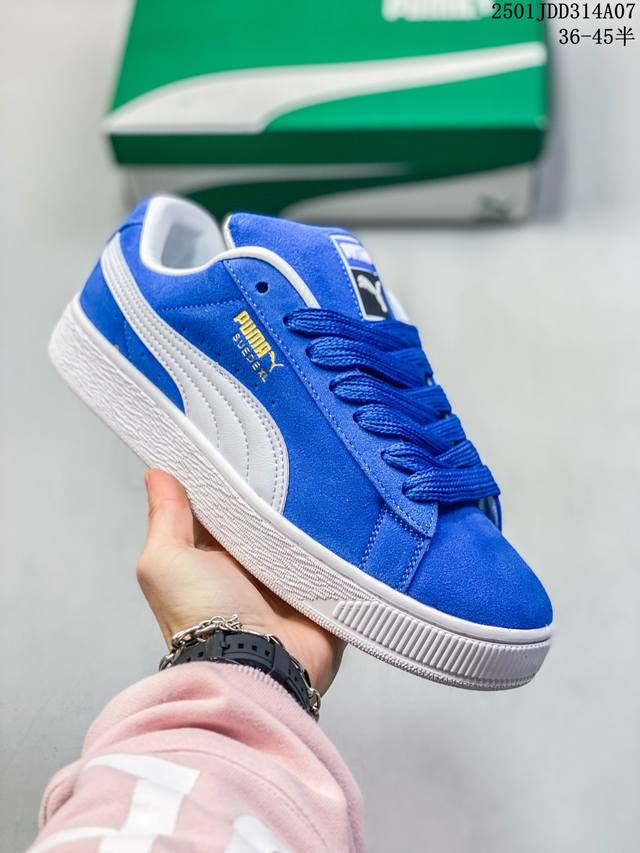 公司级puma Suede Xl 复古单品 彪马 防滑耐磨低帮德训板鞋 货号:395205 01 尺码:35.5 36 37 37.5 38 38.5 39 4