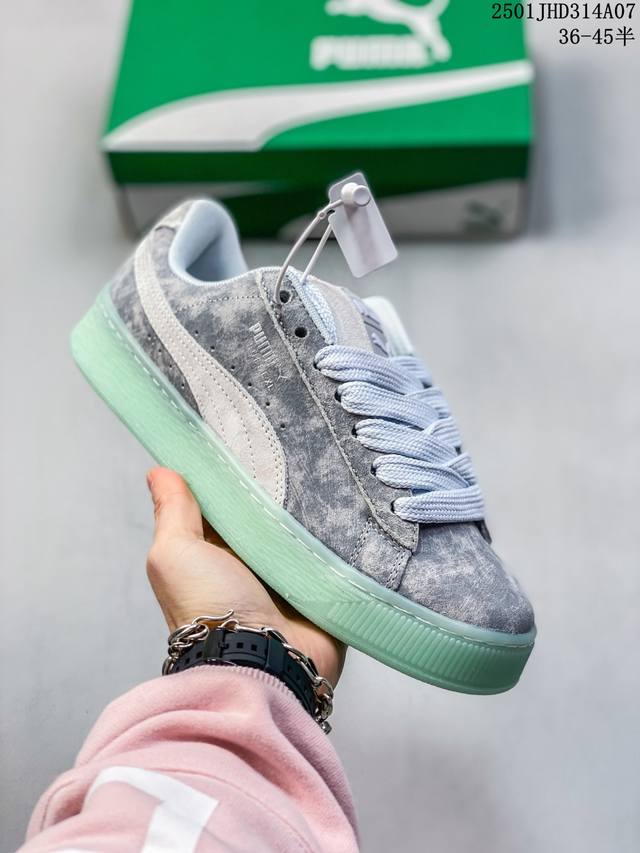 公司级puma Suede Xl Skate复古单品 彪马 防滑耐磨低帮德训板鞋 货号:401743 01 尺码:36 37 37.5 38 38.5 39 4