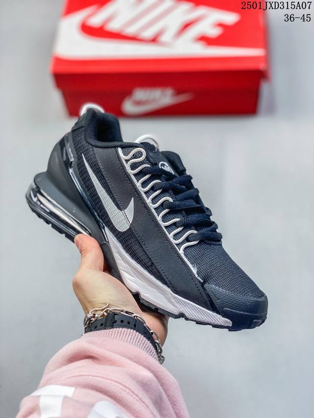 Nike Air Max Pulse 复古舒适百搭 低帮 气垫 休闲跑步鞋 男款 黑色 01Jxd315A07