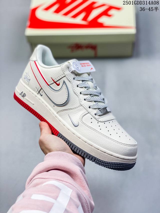 公司级nike Air Force 1‘07 Lv8 原楦头原纸板 打造纯正低帮空军版型 专注外贸渠道 全掌内置蜂窝气垫 原盒配件 原厂中底钢印、拉帮完美 官方