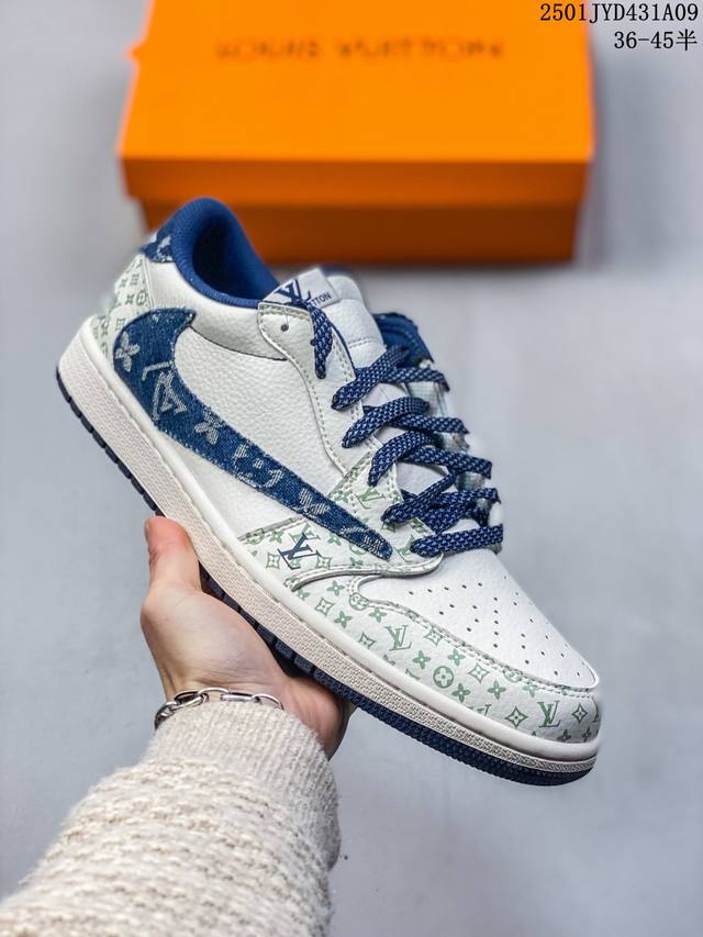 Travis Scott X Air Jordan 1 Low Og Aj1 乔1联名倒勾 Dm7866-162 #行业天花板产物 全部原鞋开发生产 极致还原