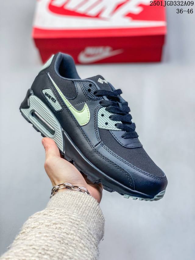 Nike 耐克air Max 90 Gtx男子低帮缓震气垫运动跑步鞋fd5810-001 尺码：见图 编码：01Jgd332A09