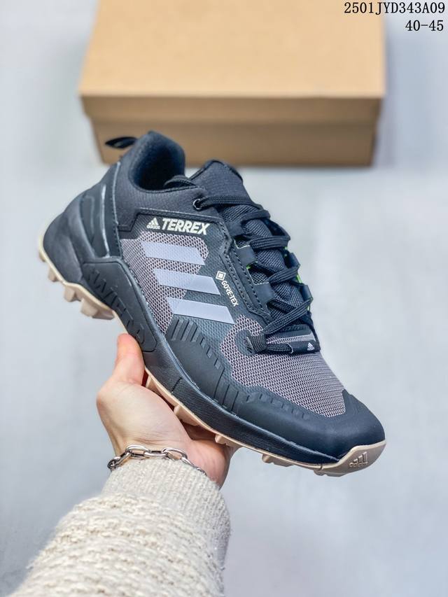 公司级adidas阿迪达斯terrex Skychaser Tech男子经典款户外徒步登山缓震防滑跑步鞋徒步运动鞋adidas Terrex Skychaser