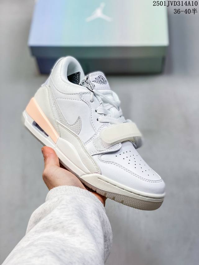 公司级三合一最强合体，多种新配色回归耐克nike Air Jordan Legacy 312 Low”White Grey Fog Blue Red“乔丹最强三